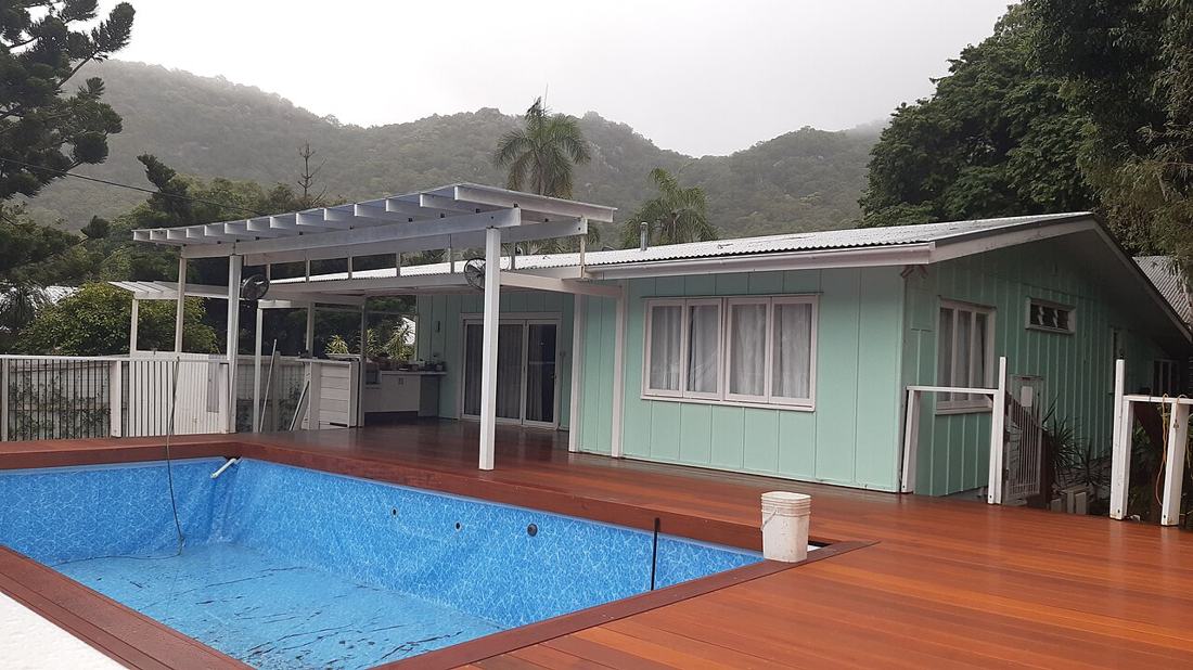 Houses along Marine Parade, Magnetic Island, Queensland