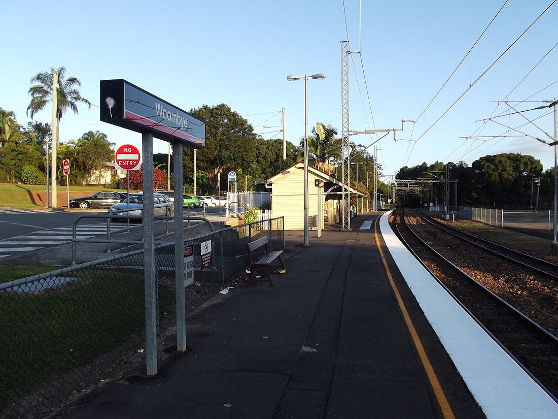 Woombye Railway Station, Queensland
