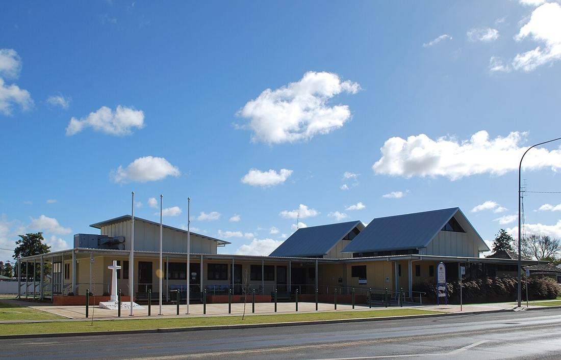 Hay Library and Centrelink office, New South Wales